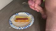 Hung Bodybuilder Shoots Ropes Onto His Hot Dog 5 Times in a Row