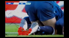 Piernas y cola de futbolista muy bueno