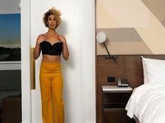 Hot Black Maid Does Some Webcam Black and Ebony