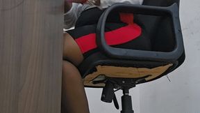 Balbina your sexy pantyhose Boss in the Office