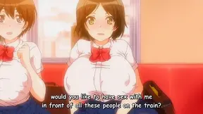 Curious Teen Guys Share Secret Pleasures Aboard Packed Commuter Train Ride