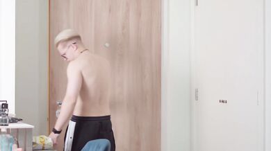 Step Mom Shares Bed With Step Son After Fight - Morning Creampie!