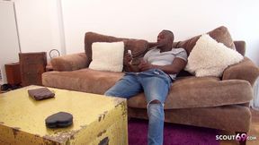 Hot stepmom Chanell caught black boyfriend of stepdaughter and get fuck