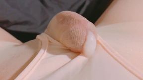 small cock pantyhose touch ejaculation