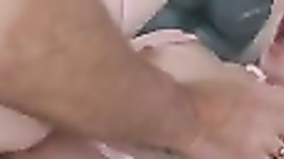 Blonde minx wants to take this long shaft deep in her itching asshole