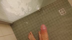 Under the Shower Piss and Cum Mix