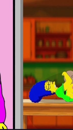 Unforgettable moment from &quot;Married Housewife Gets Fucked On The Kitchen Table While Her Husband Stands Quietly Behind The&quot;