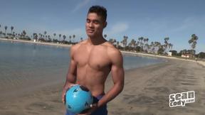 ”Solo Pleasure: Mario's Huge Cock Stroke”