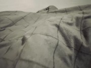 Quick one before bed - nice big cumshot hits the camera