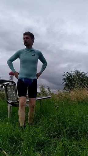 Exercise in my new sportsdress