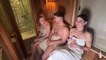 I FUCKED SILVIA SOPRANO AND CHERRY CANDLE IN SAUNA AND CUMSHOT IN THEIR MOUTHS