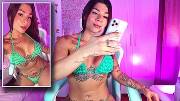 TS Angelique Monroe - Webcam show from September 11, 2025