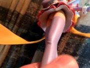 魔法少女フィギュアにぶっかけ顔射オナニーキモオタク男の喘ぎ声あり【まじかるカナン カーマイン】