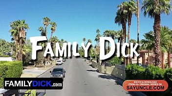 Perv Stepdad Derek Allen Rims And Stuffs FamilyDick Stepson & BF On Thanksgiving - Twink