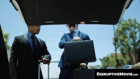 DisruptiveMovie.com - Devin Franco's enormous cock deepthroated by hungry Adrian Hart