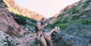 Canyon Trekking and Amazing Blowjob and Fuck