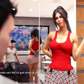 Amnesia: wet tits in the bathroom ep.23