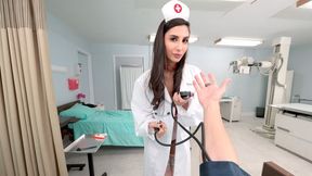 Slender nurse slut Gianna Dior penetrated in the missionary pose