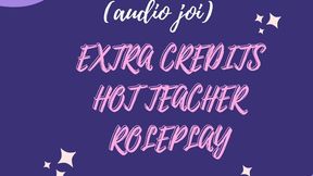 Extra Credits Teacher Roleplay (Audio Only) with BimboBambi, sexy teacher and bimbo gives you jerk off instructions