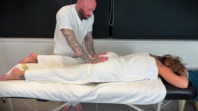 intimate oily massage turns sexy