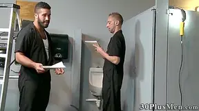 Brawny Hunk Riding And Sucking