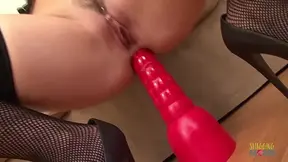 Those BBCs make the blonde become addicted to anal group sex and double penetration