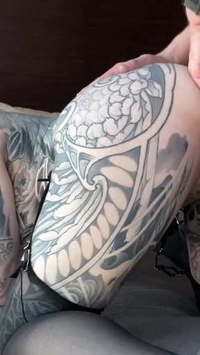 Hot Goth Slut Fucked in the Ass