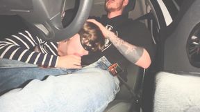 Sucking Until I Cum While I Drive