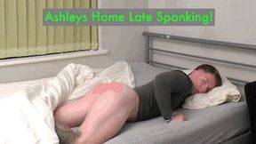 Ashleys Home Late Spanking! Quick Download Version