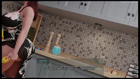 amazing big booty gilf shakes her massive ass - godson (part 06) developed by cheesecake studio - 3d porn game