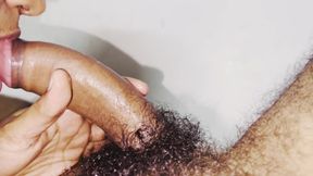 Muslim Hijab Indian Deepthroat Queen Is Back, All the Way Down Sloppy Gagging Homemade Cum in Mouth