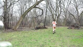 Nikki Running In The Rain