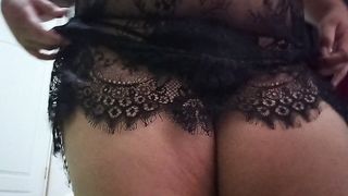 my wife&#039;s sister shows me everything on webcam. shows me her boobs her hairy pussy and big ass in thong