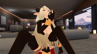 VTUBER PLAYING VR GETS FUCKED BY RANDOM STRANGER