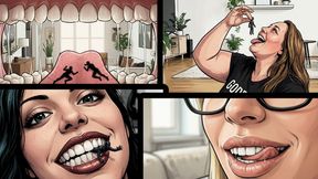 Giantess Vore Compilation Ultimate MIX of Swallowing Scenes
