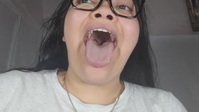 Your nerdy girl wants you to see inside her, she wants to devour you