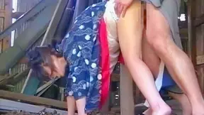 Mihiro Bends Over Table for Deep Penetration Sex