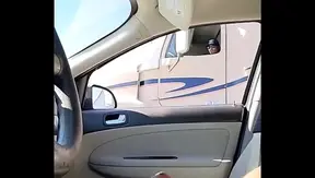 Trucker Cock Flashing Fun In Public Outdoor Session