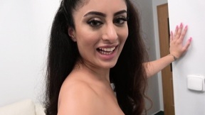 Marina Maya sucks big throbbing cock and gets fucked in the office