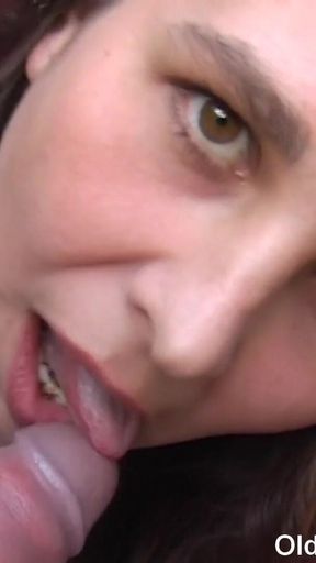 Olds Fuck Dolls - Old Dude Tim Wetman Gets POV Blowjob