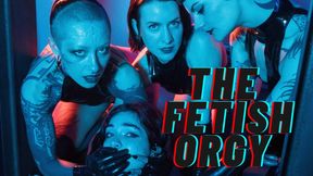 Latex Fetish Orgy Parts 1, 2, and 3