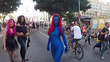 Parada LGBT 2019 em S&atilde_o Paulo - Rafaella Denardin - Alice Lemes - Nego Catra