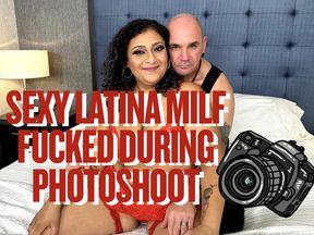 SEXT Latina MILF Gets Fucked During Photoshoot