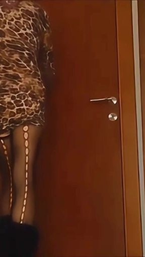 I got caught by my grandfather in my belly dancer costume.   Clip 1
