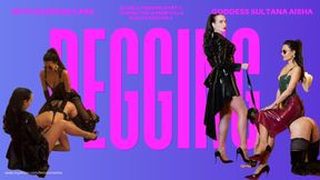 Double Domme Pegging Part 2/3 - Spreading The Holes - Harem Villa Night Season 3 - with Goddess Kara