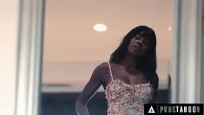 Nicole Kitt gets triggered and takes a big dick deepthroat