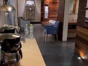 SPA masaje juntos, terminamos follando follando en los vestidores y las empleadas escuchando