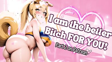 Your Jealous Cheerleader Dog Girlfriend Catches You TEXTING Another Dog Girl [F4M][Erotic Audio RP]