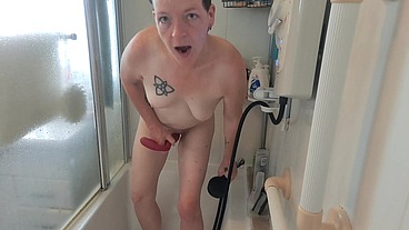 Another shower orgasm. The warm water just feels so good.