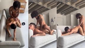 o dotadao empurrou ate no fundo e gozou dentro